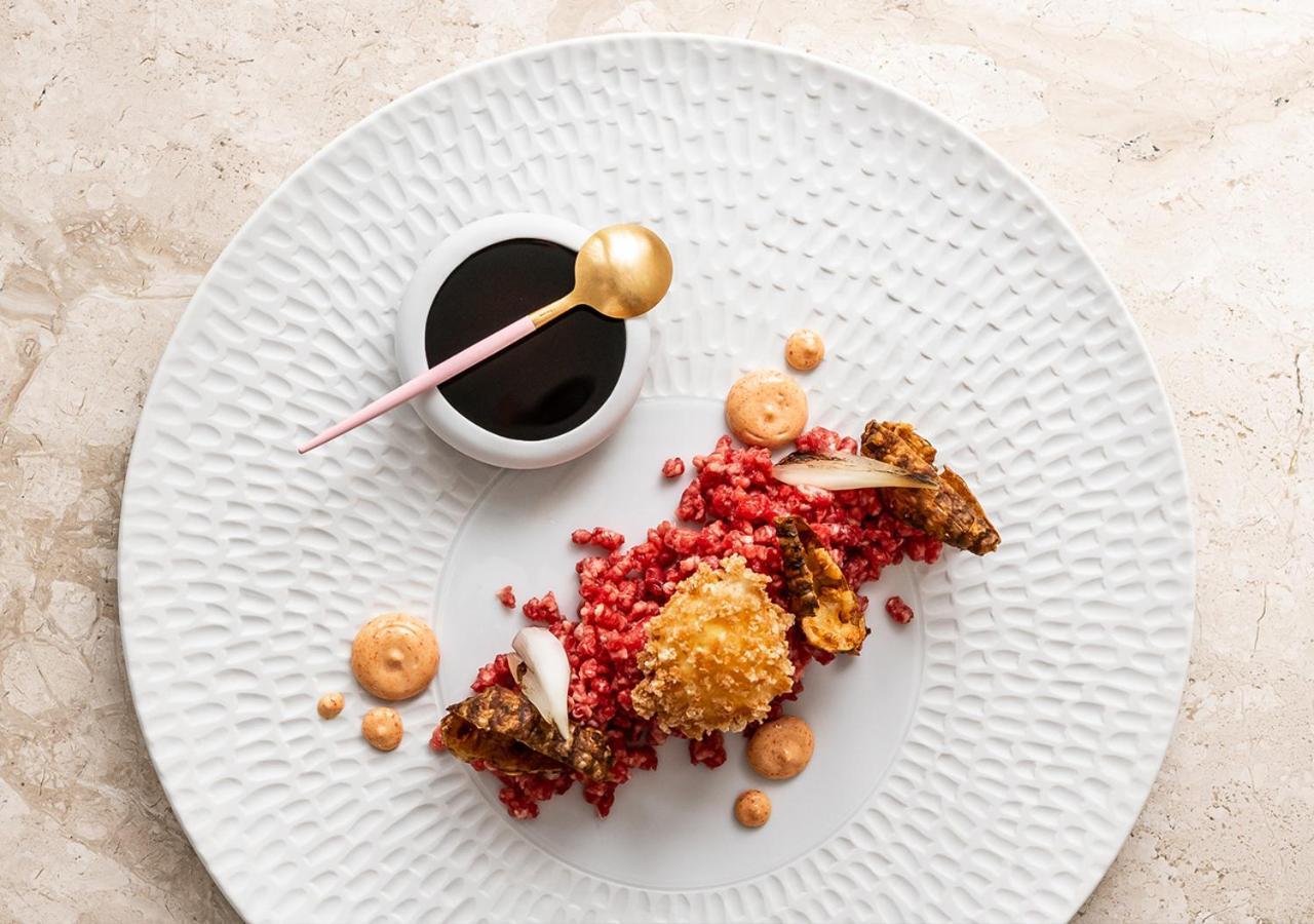 Nosalowy Park Hotel & Spa ซาโกปาเน ภายนอก รูปภาพ A dish at the restaurant